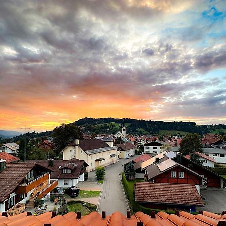 Apartmán Giebelblick-D Oberstaufen Exteriér fotografie